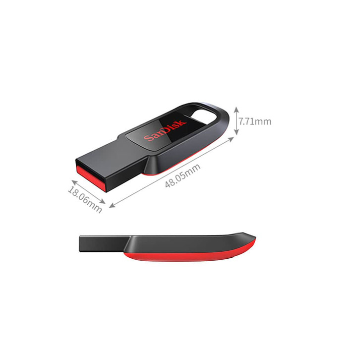 فلش مموری سن دیسک مدل Cruzer Blade SDCZ50 (ظرفیت 16 گیگابایت، USB 2.0) - Image 2