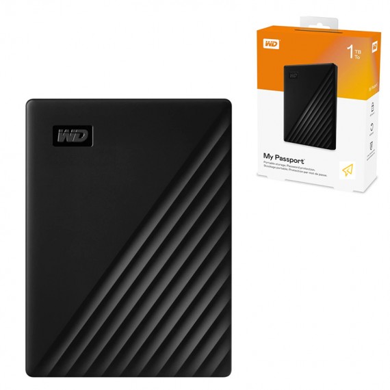 هارد اکسترنال وسترن دیجیتال مدل My Passport (ظرفیت 1 ترابایت)